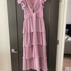 ASTR The Label Emporia Dress - Mauve - Medium